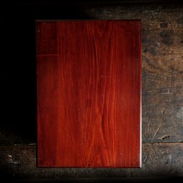 味のあるお品物◆古い骨董の栄え重の木箱　収納などに　古物　古民家　骨董・antiques　拭き漆　明治期 i2の画像