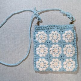 【再々オープン記念価格】✳花模様の2wayポシェット✳大きめの画像