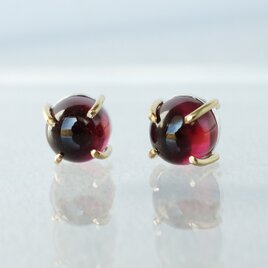 Rhodolite Garnet Earringsの画像