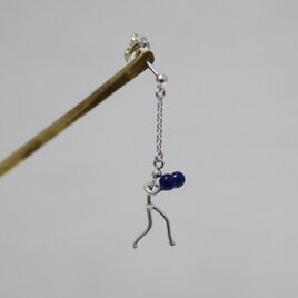 ボクシング/ブロッキング/ ブルーピアス(イヤリング)のコピーの画像