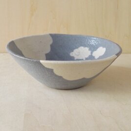 ブルーの鉢（ひつじ）