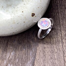 Organic Ethiopian Opal FF リング/ 受注制作の画像