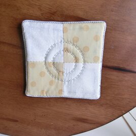 パッチワークのミニマット　⑮の画像