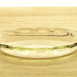うすあめ色輪花皿➃の画像