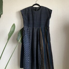 絣のワンピの画像