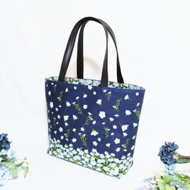 北欧の花 2Way肩掛けトートバッグ | iichi 日々の暮らしを心地よくする