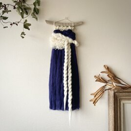 【一点もの】流木 ウィービングタペストリー 『petit,long.』の画像