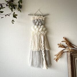 【一点もの】流木 ウィービングタペストリー 『petit,long, c.』の画像