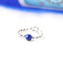 Twist Cuff（ラピスラズリ）の画像