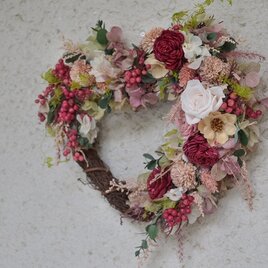 Thanksハートwreathの画像