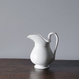 Pexonne 白ピシェ h19.5cm フランス アンティーク 0502144の画像