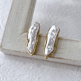 Icicle SV×K18YG アイシクル ピアスの画像