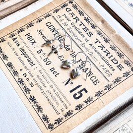オリジナルシルバー925クロスピアス（TJ11034）の画像