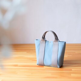 倉敷帆布のアーバントート◇Ｓ◇ペールスカイ×グレーの画像