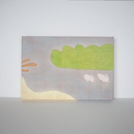 絵画「ここにもいるよ２」の画像