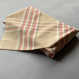 格子の風呂敷の画像