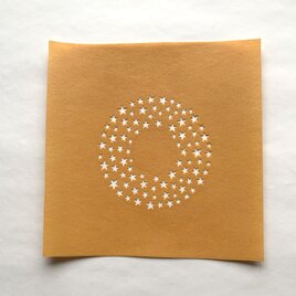 型紙（星輪・8.2cm）の画像