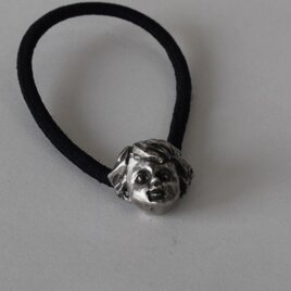 天使ちゃん髪留め　Silverの画像