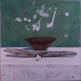 アクリル「空」