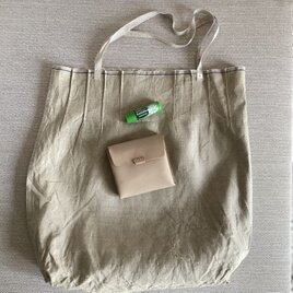 ドイツアンティークリネンクロスのエコトート*#11の画像