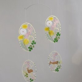 モビール＊野花と子鹿の画像