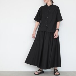 初夏のお試しセット：good shirts × 2way FAB skirt / blackの画像
