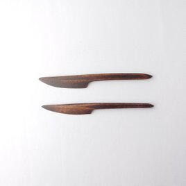 拭き漆 菓子切りの画像