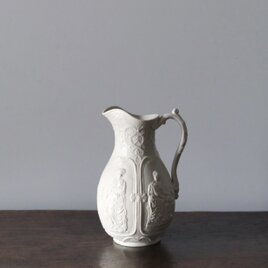 イギリス 塩釉炻器 William Brownfield Cobridge ピシェ アンティーク 0502165の画像