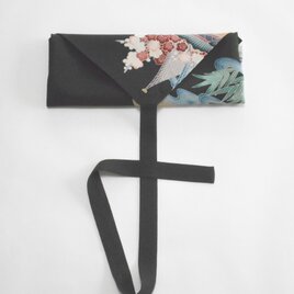 弽づつみ　黒留　友禅染の画像