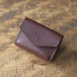 tri fold wallet【NEBRASKA】choco