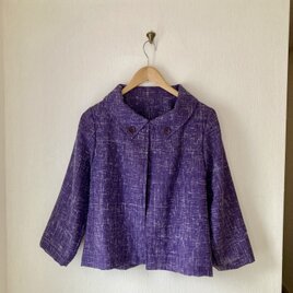 麻混のジャケットーPの画像