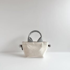 まるもちpetit＊生成り×グレーの画像