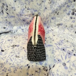 正絹・絞り・メガネケースの画像