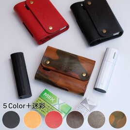 【迷彩】リル ハイブリッド 3.0（lil HYBRID 3.0）専用レザーケース／スペシャルカラーの画像