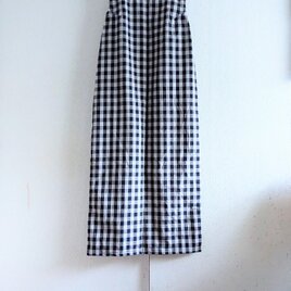 チェックのワンピースの画像
