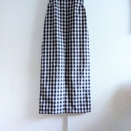 チェックのワンピースの画像