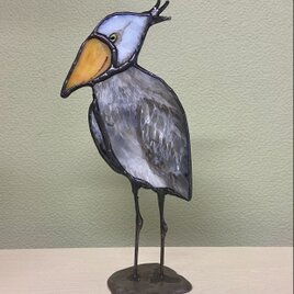 ハシビロコウ　オブジェの画像