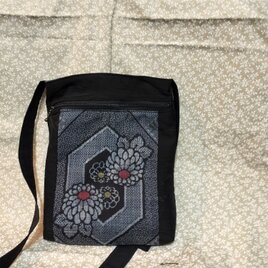 大島ポケット・サコッシュ・正絹の画像