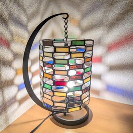 特別価格★LEDライト【ハニカム】ステンドグラスのコピーの画像