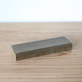シンプルな木の筆箱・小物入れの画像