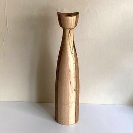 寄せ木の一輪挿しの画像