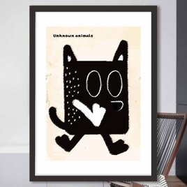 ポップアート　動物　送料無料 　イラスト　A4〜A0　ポスター　アートポスター　アートsei検索新着順　3500の画像