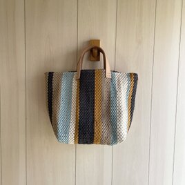 裂き織りbagの画像