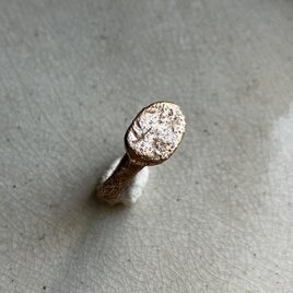 古代　ヴァイキングリング　ブロンズ　ピンクゴールドの画像