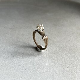 古代　ヴァイキングリング　淡水パールとの出会いの画像
