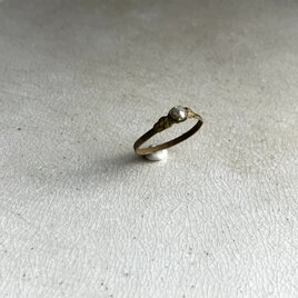 古代　ヴァイキングリング　可憐な指輪　ブロンズの画像