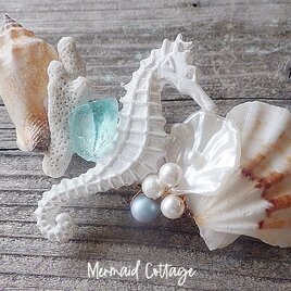 Mermaid Beach 人魚の髪飾り☆バレッタの画像