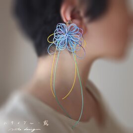 かたっぽイヤーカフ「ハナメグル・露」の画像
