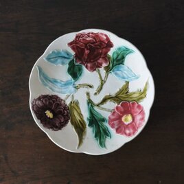 Orchies オルシ サンタマン バルボティーヌ 平皿 φ22.2cm フランス アンティーク 0502214の画像