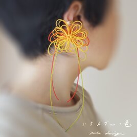 かたっぽイヤーカフ「ハナメグル・色」の画像